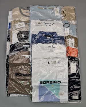 Футболки мужские C-3141 (MEN T-shirt Sorbino) - Сток оптом