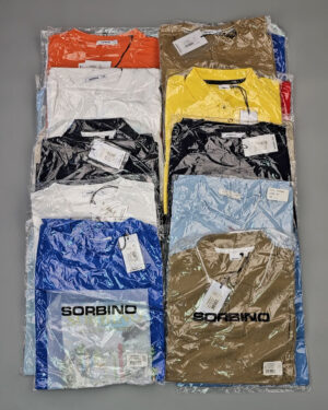 Футболки мужские C-3141 (MEN T-shirt Sorbino) - Сток оптом